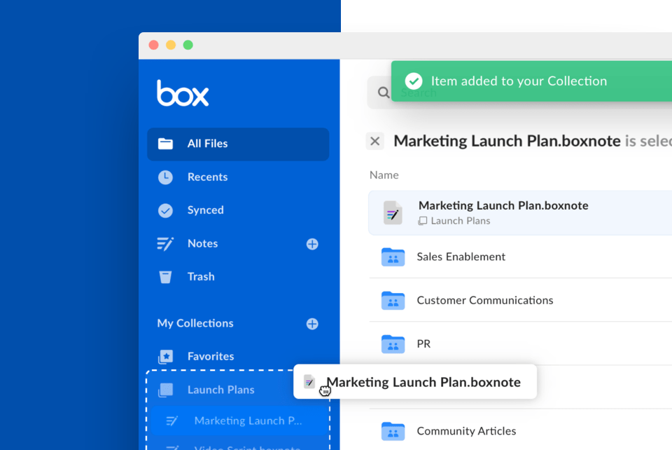 Do your best work with Box's new UI and Collections Box Blog